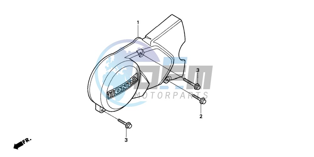 LEFT CRANKCASE COVER