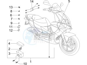 Runner 125 VX 4t e3 drawing Main cable harness