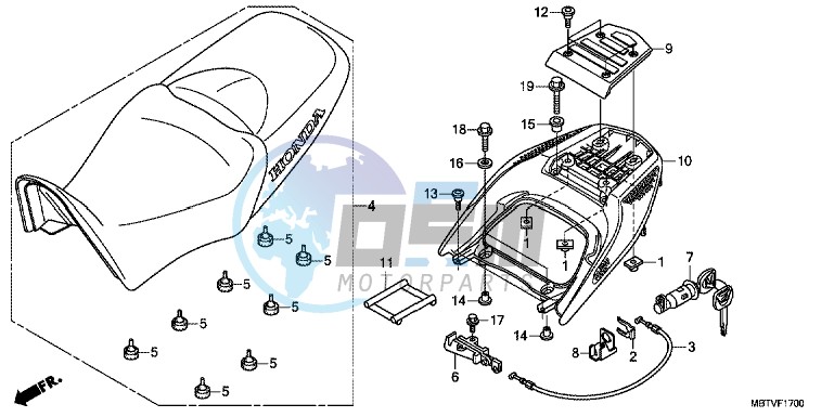 TOP BOX MAT