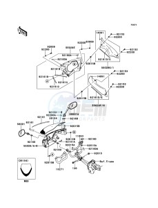 ER-6f ABS EX650B6F GB XX (EU ME A(FRICA) drawing Cowling(Upper)