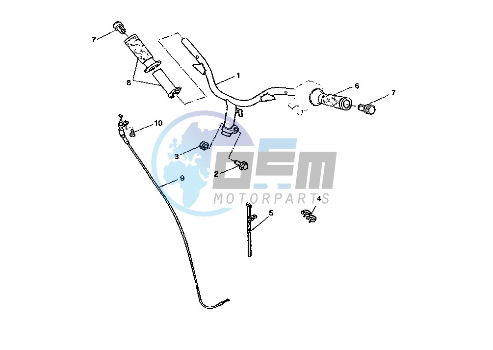 STEERING HANDLE -CABLE