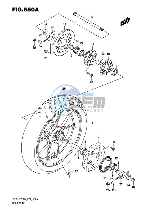 REAR WHEEL