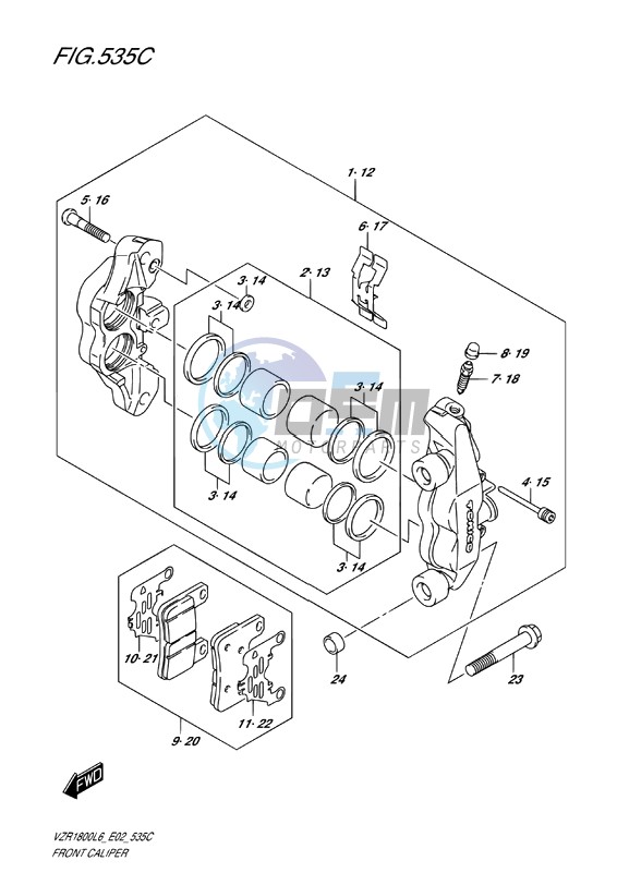 FRONT CALIPER