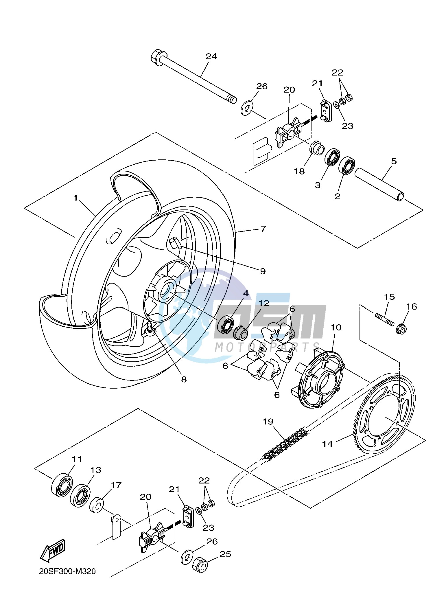 REAR WHEEL