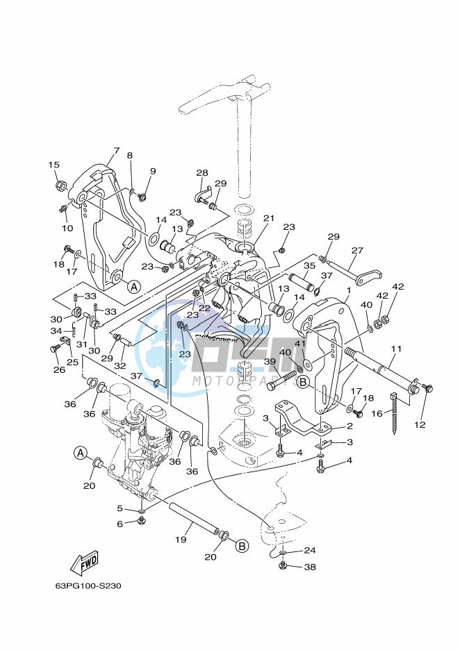 FRONT-FAIRING-BRACKET