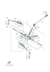 YXZ1000ETS YXZ10YESH YXZ1000R EPS SS SPECIAL EDITION (B57J) drawing STEERING