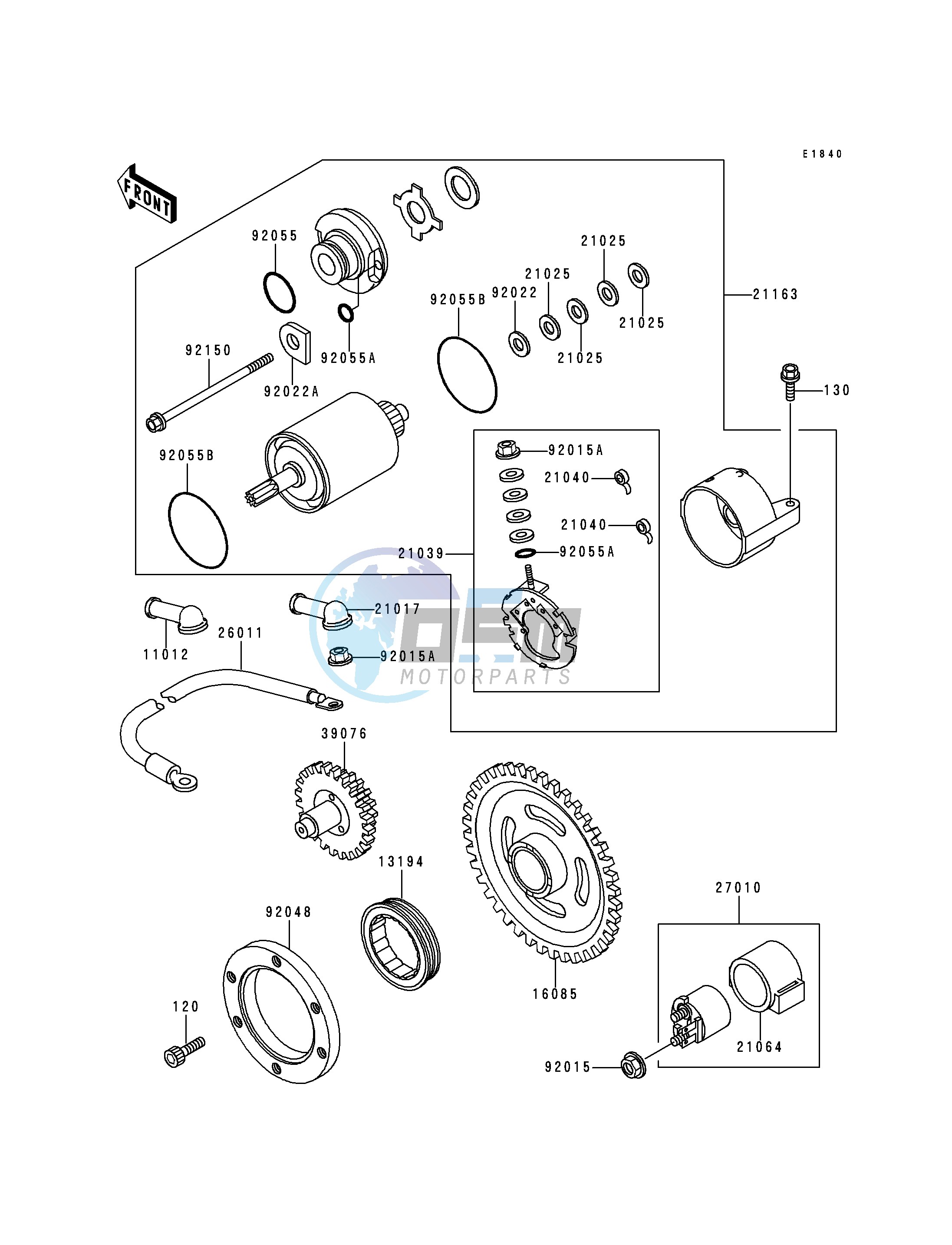 STARTER MOTOR