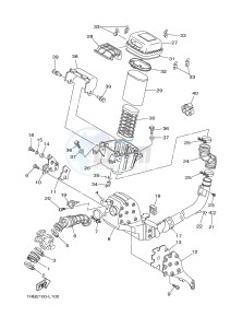 YXR700F YXR7FB RHINO 700 (1RB2 1RB3 1RB4 1RB5) drawing INTAKE