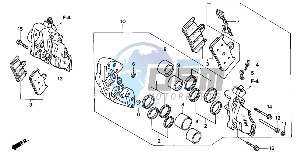 FRONT BRAKE CALIPER