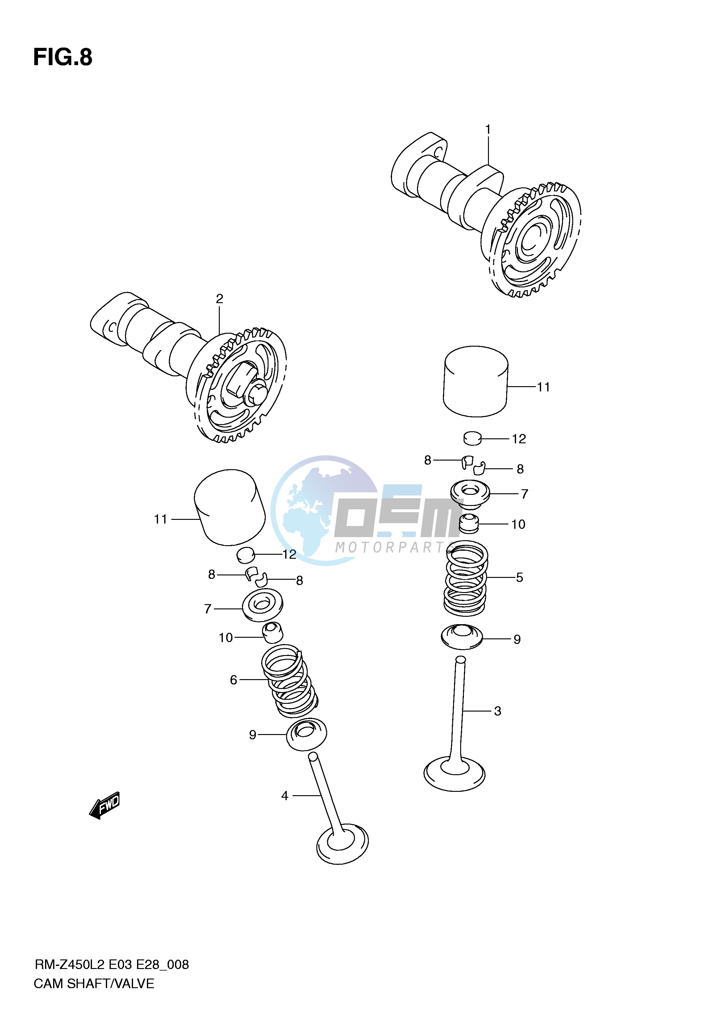 CAMSHAFT - VALVE