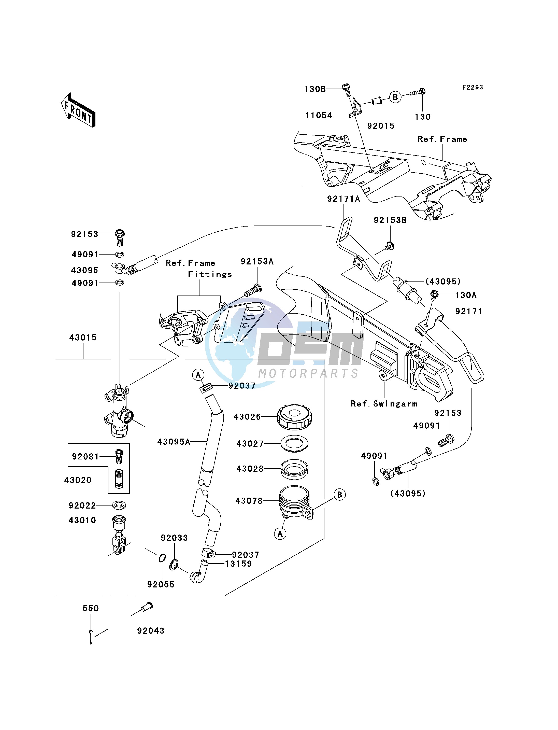 REAR MASTER CYLINDER