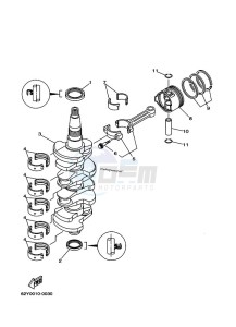 FT50B drawing CRANKSHAFT--PISTON