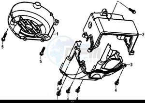 CROX 50 (25 KM/H) (AE05WA-NL) (E4) (L8-M1) drawing SHROUD ASSY