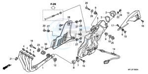 CBR1000RR9 Korea - (KO / MME) drawing EXHAUST MUFFLER