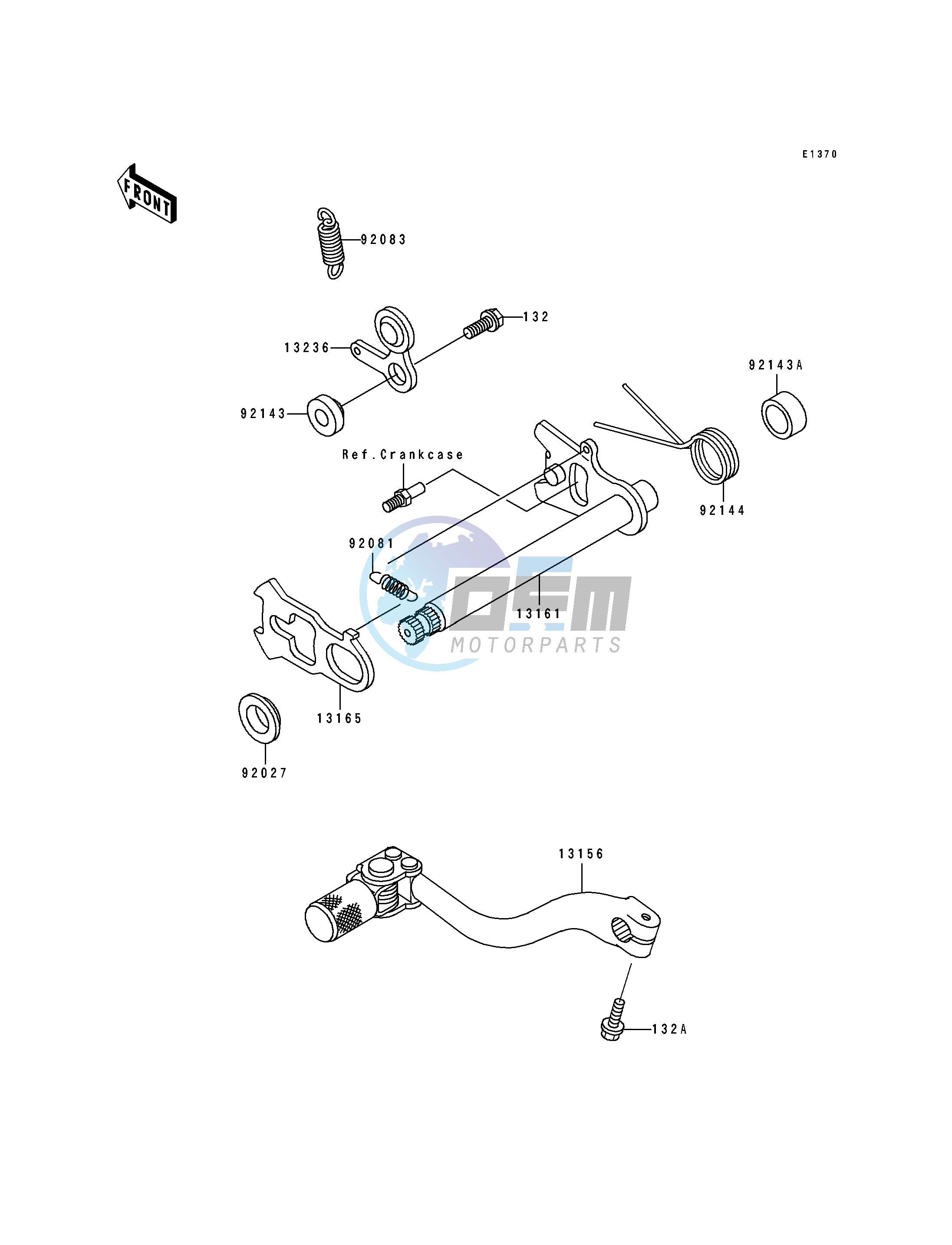 GEAR CHANGE MECHANISM