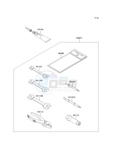 JF 650 K [X2] (K2) [X2] drawing OWNERS TOOLS