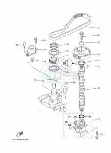 F50DET drawing OIL-PUMP