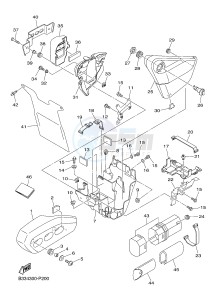 XVS950CR XVS950 CAFE RACER XV950 RACER (B33M) drawing SIDE COVER