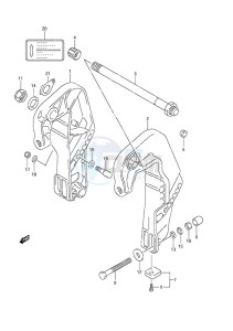 DF 40 drawing Clamp Bracket