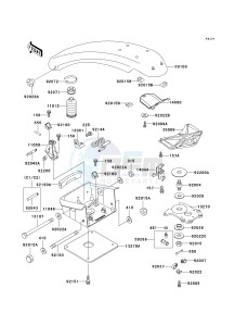 JS 750 C [SXI PRO] (C1-C5) [SXI PRO] drawing HANDLE POLE