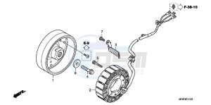 VFR1200FC drawing GENERATOR