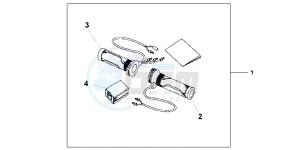 NC700SC drawing GRIP HEATER(12A T