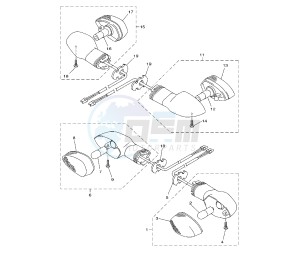 XJ6-N SP 600 drawing FLASHER LIGHT