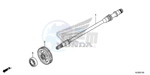 SXS700M4H Europe Direct - (ED) drawing FINAL SHAFT