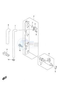 DF 70A drawing Fuel Injector