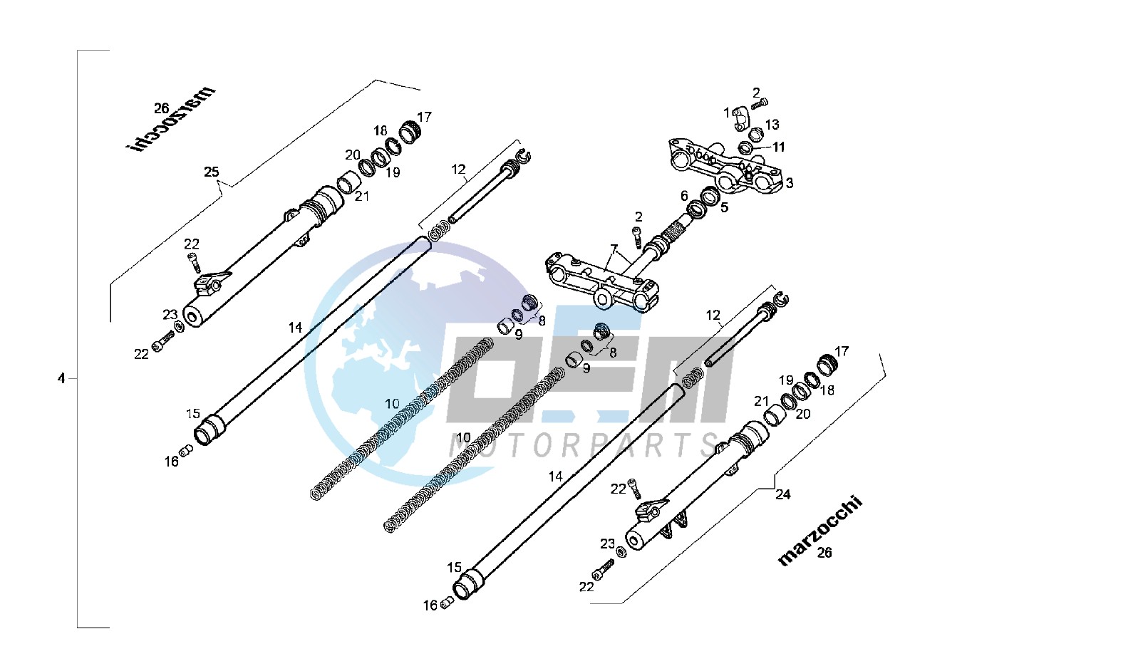 FRONT FORK MARZOCCHI