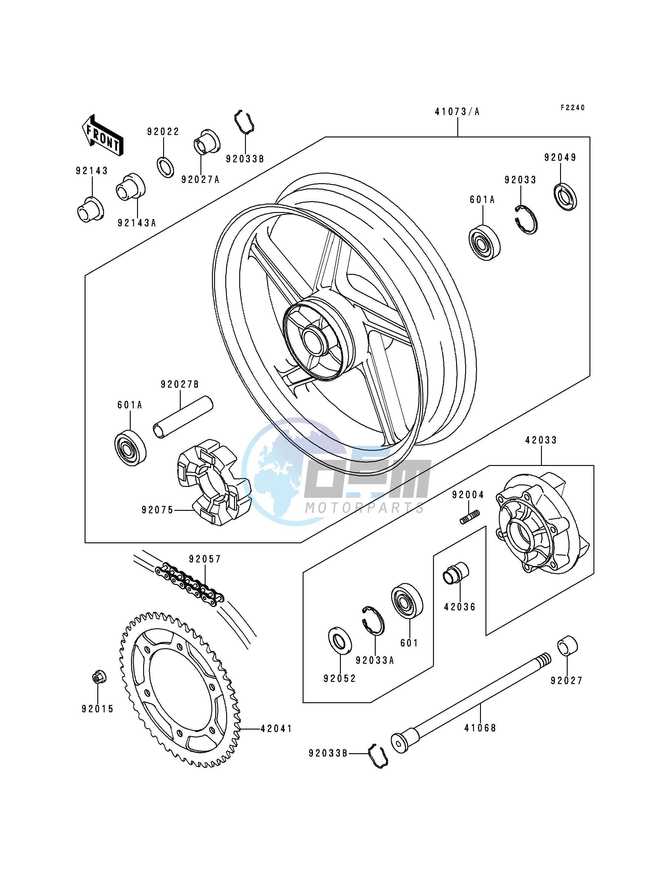 REAR HUB