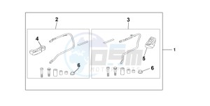 CBF1000S9 France - (F / ABS CMF) drawing PANNIER STAY