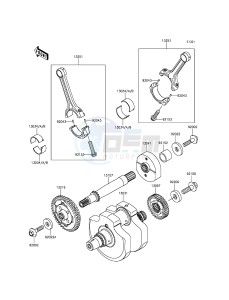 VULCAN 900 CLASSIC VN900BFFA GB XX (EU ME A(FRICA) drawing Crankshaft