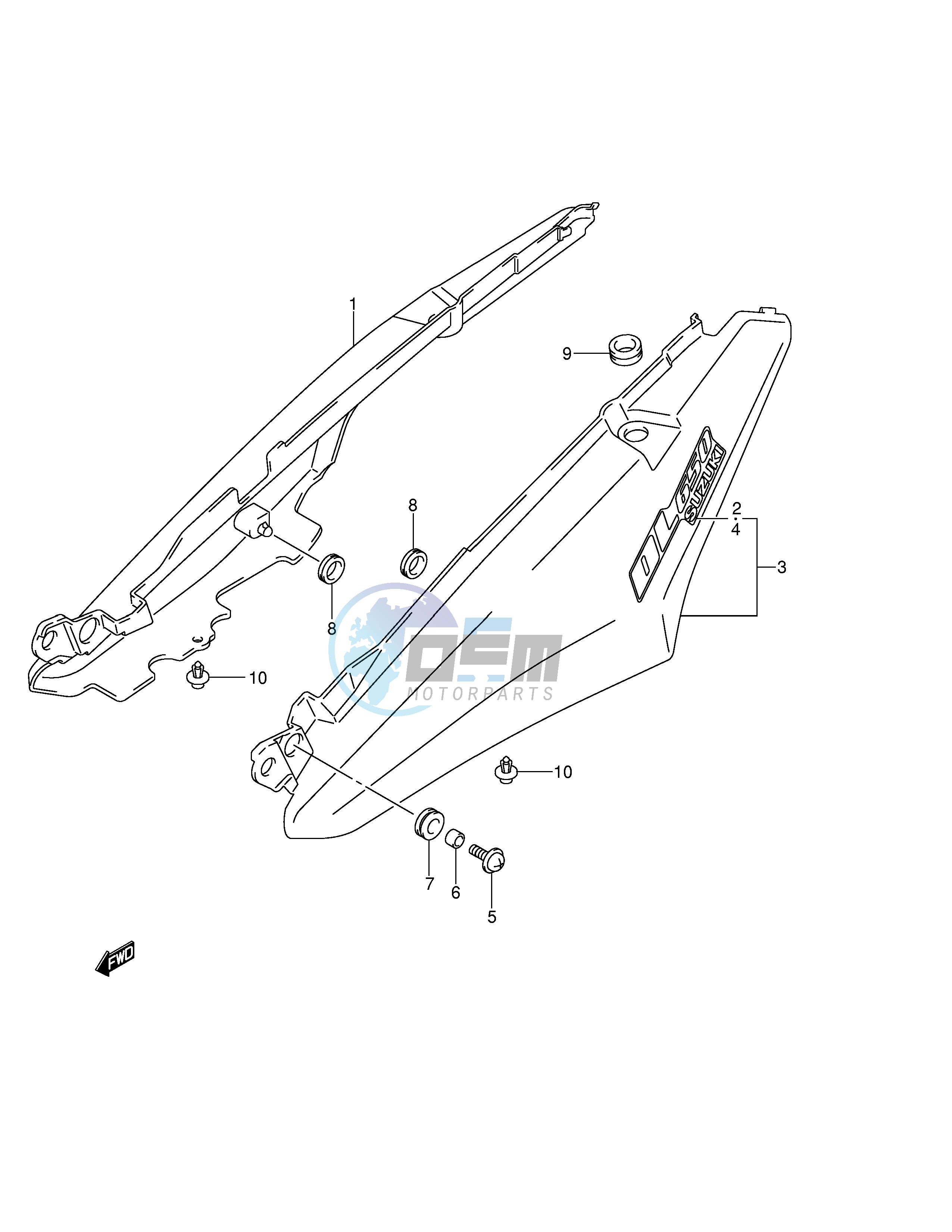 SEAT TAIL COVER (MODEL K4)