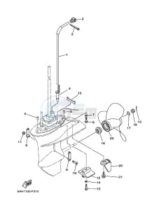 F15CES drawing PROPELLER-HOUSING-AND-TRANSMISSION-2