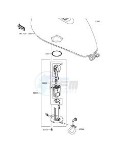 VULCAN 900 CUSTOM VN900CGF GB XX (EU ME A(FRICA) drawing Fuel Pump