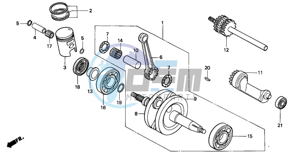 CRANKSHAFT/PISTON