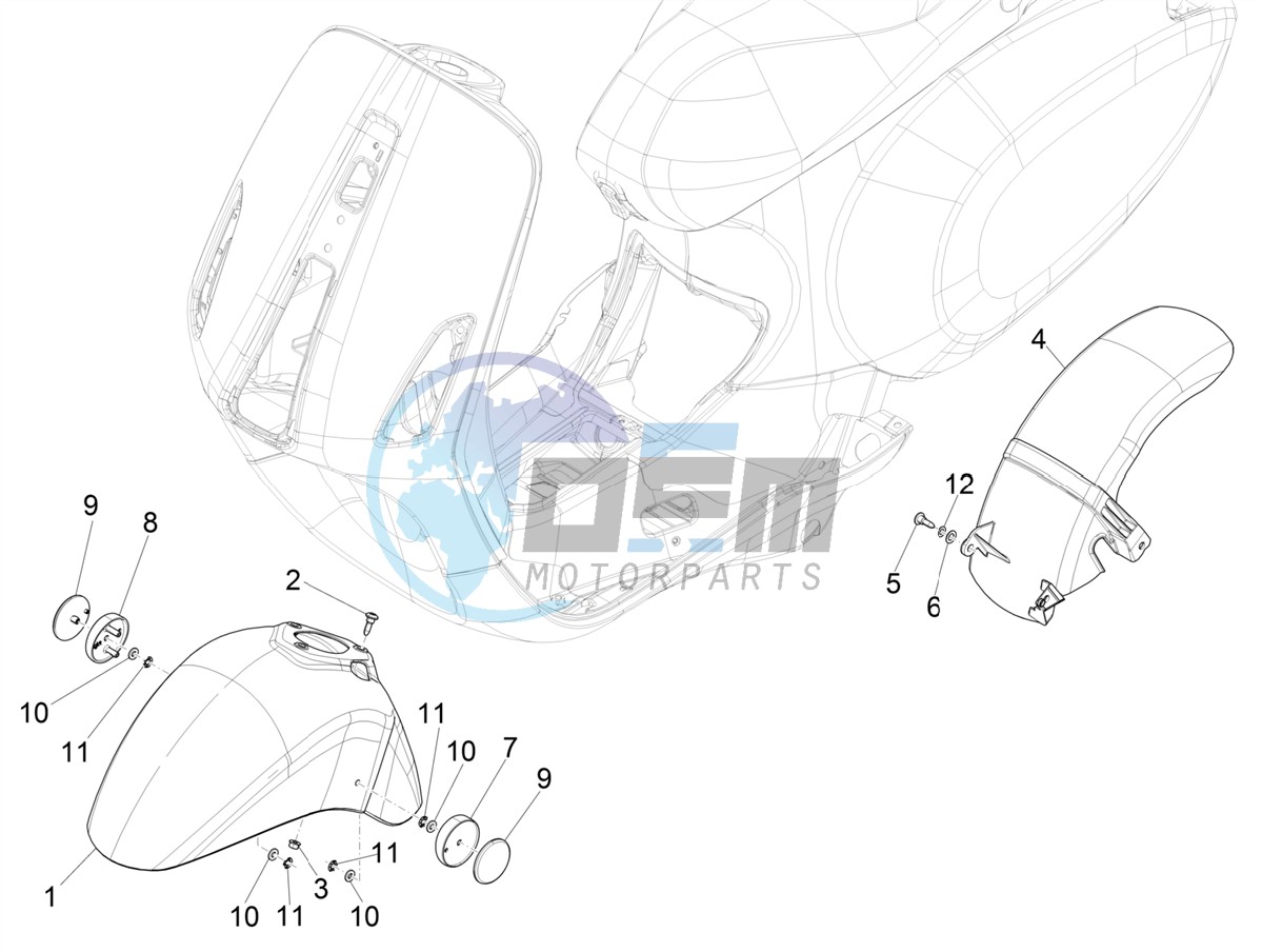 Wheel housing - Mudguard