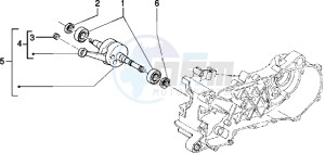 Typhoon 125 XR drawing Crankshaft