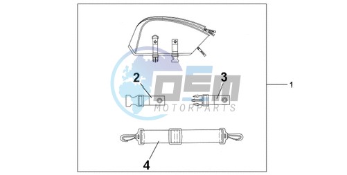 REAR SEAT BAG