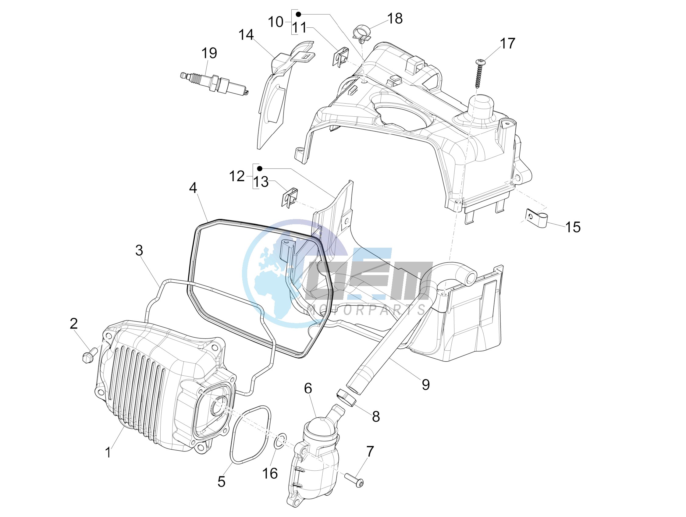 Cylinder head cover