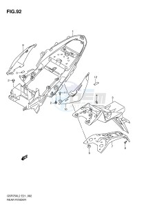 GSR750 (E21) drawing REAR FENDER (GSR750AUEL2 E21)