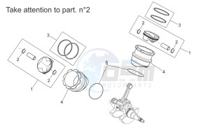 SXV 450 SXV 450-550 STREET LEGAL drawing Cylinder with piston