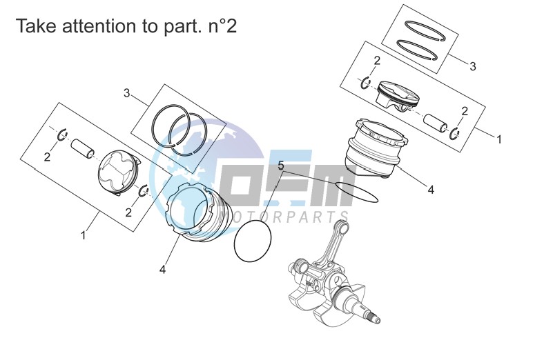 Cylinder with piston