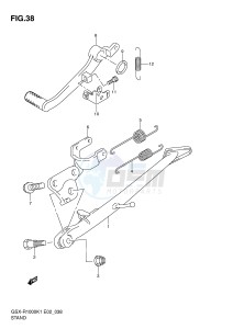 GSX-R1000 (E2) drawing STAND