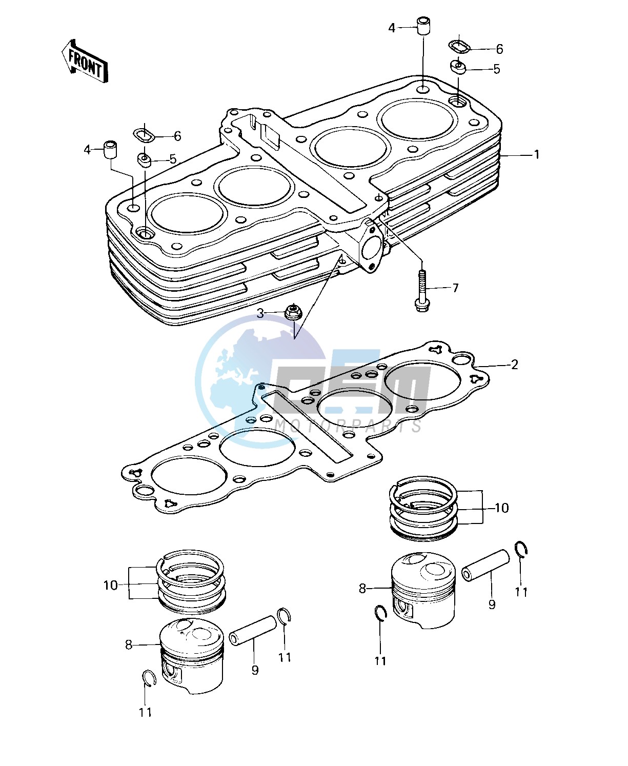 CYLINDER_PISTONS -- 80-81 C1_C2- -