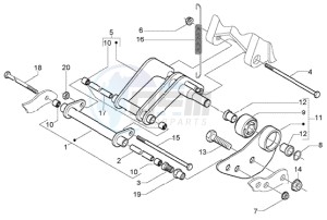 X8 200 drawing Swinging arm