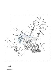 MTT690-U MT-07 TRACER TRACER 700 (BC62 BC62 BC62 BC62 BC62) drawing INTAKE 2