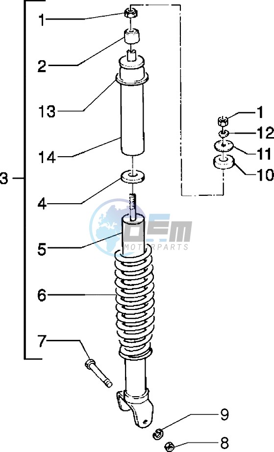 Rear Shock absorber