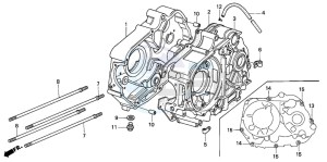 C50S drawing CRANKCASE